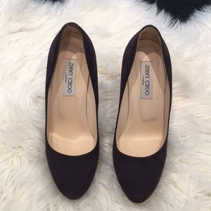 Jimmy Choo Cosmic Suede Pumps